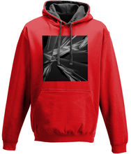 Load image into Gallery viewer, #ArtIt- urban artwear making streetwear out of contemporary art: A. Platkovsky red hoodie delivered print on demand
