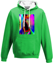 Load image into Gallery viewer, Jp.carp 02 cotton hoodie with contrast color lined hood