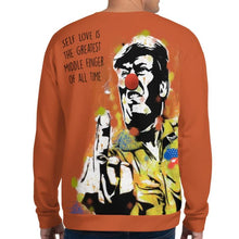 Load image into Gallery viewer, Mr. Kling Self love Donald Trump sweatshirt from #ArtIt - urban artwear