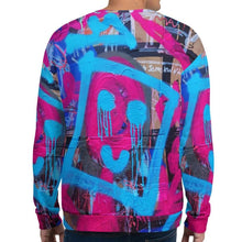 Load image into Gallery viewer, Luanne May Are Friends Electric? I SØ19 all-over unisex sweatshirt