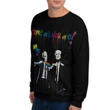 Load image into Gallery viewer, Mr. Kling Come as you are all-over unisex sweatshirt