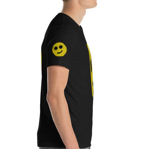 R. Wolff Modest smiley SØ19 unisex 100% cotton t-shirt w/print on four sides