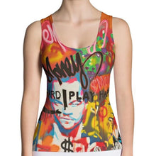 Load image into Gallery viewer, Mr. Kling Money all-over tank top