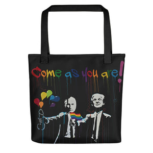 Mr. Kling Come as you are all-over tote bag