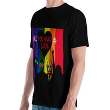 Load image into Gallery viewer, Mr Kling All you need is love all-over t-shirt