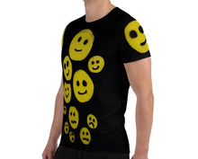 Load image into Gallery viewer, R. Wolff Smileys SØ19 all-over athletic t-shirt
