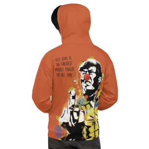 Mr. Kling Self love Trump hoodie from #ArtIt - urban artwear