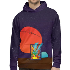 Graphwhale 01 all-over unisex hoodie