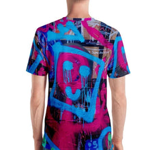 Load image into Gallery viewer, #ArtIt- urban artwear making streetwear out of contemporary art: Luanne May all over t-shirt delivered on demand