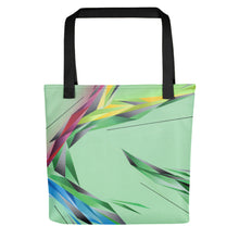 Load image into Gallery viewer, #ArtIt - urban artwear, making streetwear out of contemporary art: A. Platkovsky all over printed tote bag delivered on demand