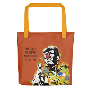 Mr. Kling Self love all-over tote bag