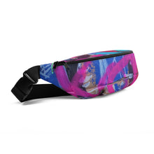 Load image into Gallery viewer, #ArtIt- urban artwear making streetwear out of contemporary art: Luanne May all over print fanny pack delivered on demand