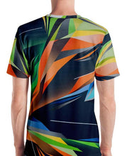 Load image into Gallery viewer, #ArtIt- urban artwear making streetwear out of contemporary art: Adrian Platkovsky all over print t-shirt delivered on demand 