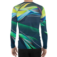 Load image into Gallery viewer, #ArtIt- urban artwear making streetwear out of contemporary art: Adrian Platkovsky all over print rash guard longsleeve delivered on demand