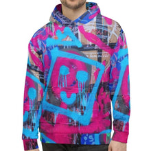 Load image into Gallery viewer, Luanne May Are Friends Electric? I SØ19 unisex all-over hoodie