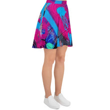 Load image into Gallery viewer, Luanne May Are friends electric? SØ19 all-over skater skirt