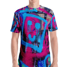 Load image into Gallery viewer, #ArtIt- urban artwear making streetwear out of contemporary art: Luanne May all over t-shirt delivered on demand