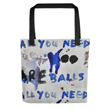 Load image into Gallery viewer, #ArtIt- urban artwear making streetwear out of contemporary art: Luanne May all over print shopping bag delivered on demand
