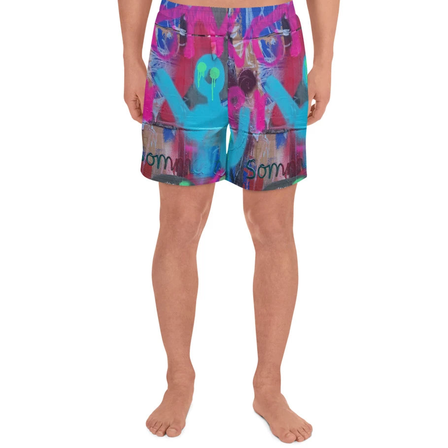 #ArtIt- urban artwear making streetwear out of contemporary art: Luanne May all over print shorts delivered on demand