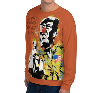 Mr. Kling Self love unisex all-over sweatshirt