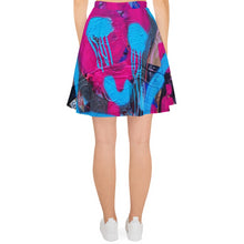 Load image into Gallery viewer, #ArtIt- urban artwear making streetwear out of contemporary art: Luanne May all over print skirt delivered on demand