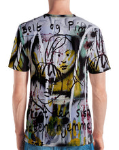 Load image into Gallery viewer, Luanne May Pim og Belt all-over t-shirt